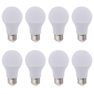 60-Watt Equivalent A19 Energy Efficient LED Light Bulb Soft White (8-Pack) FG-04264