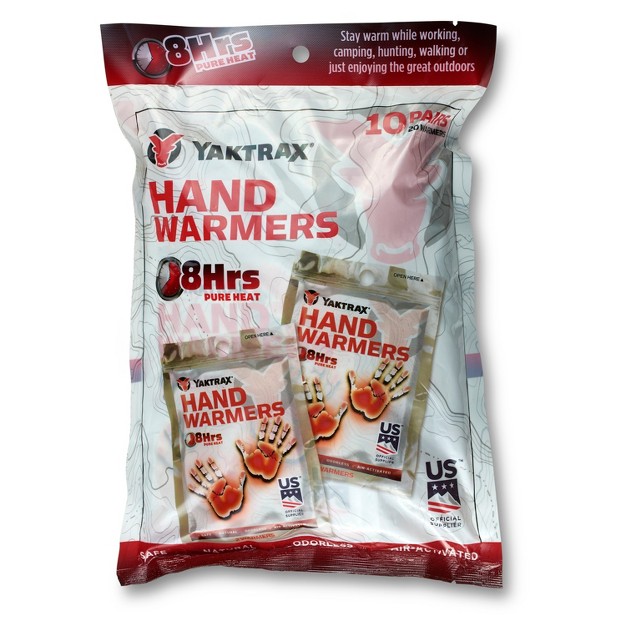 Yaktrax Hand Warmer 10pk