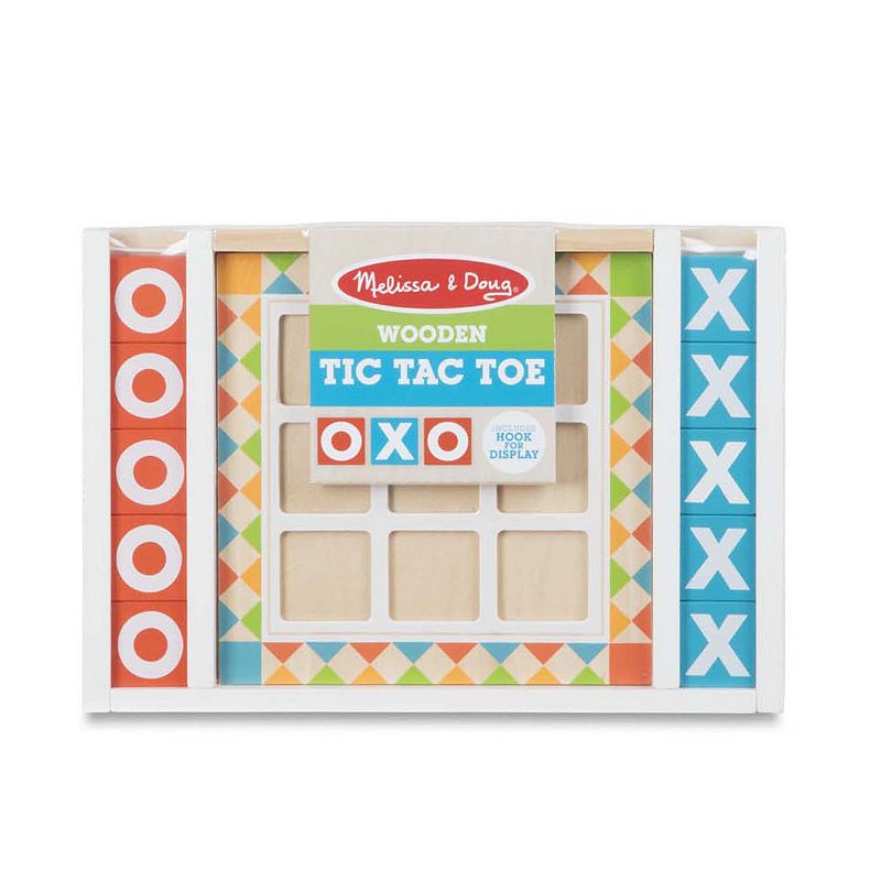 Melissa and Doug Wooden Tic-Tac-Toe Board Game