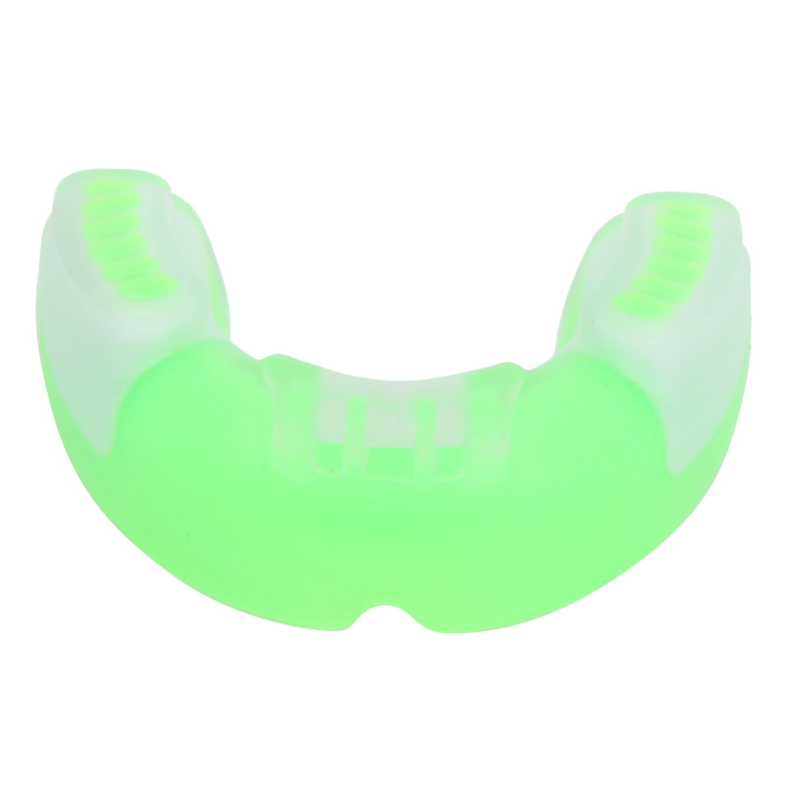 Adult Tooth Guards Mouthguards Protector For Sanda Boxing Sports With Storage Boxgreen