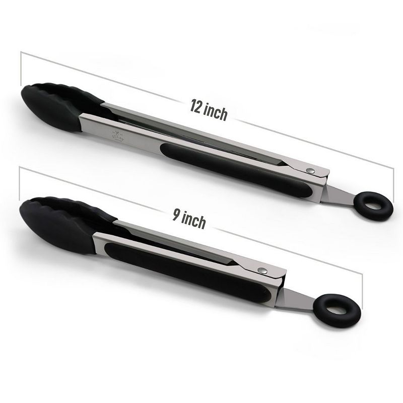 Stainless Steel Tongs Set