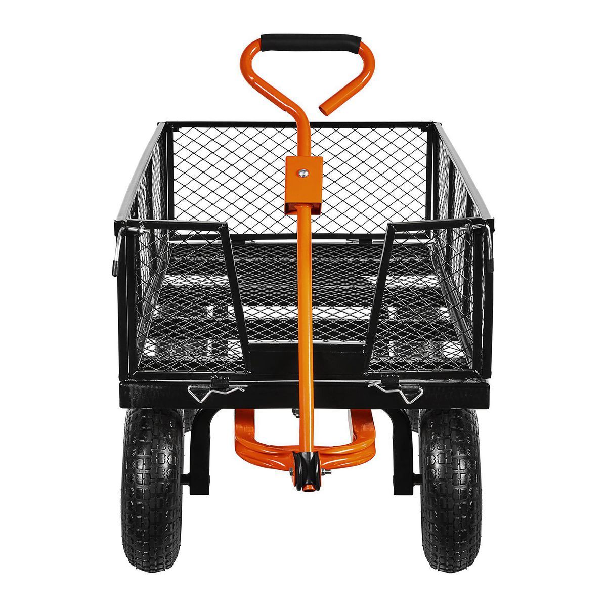 1200 lb. Capacity Steel Utility Cart with Removable Sides