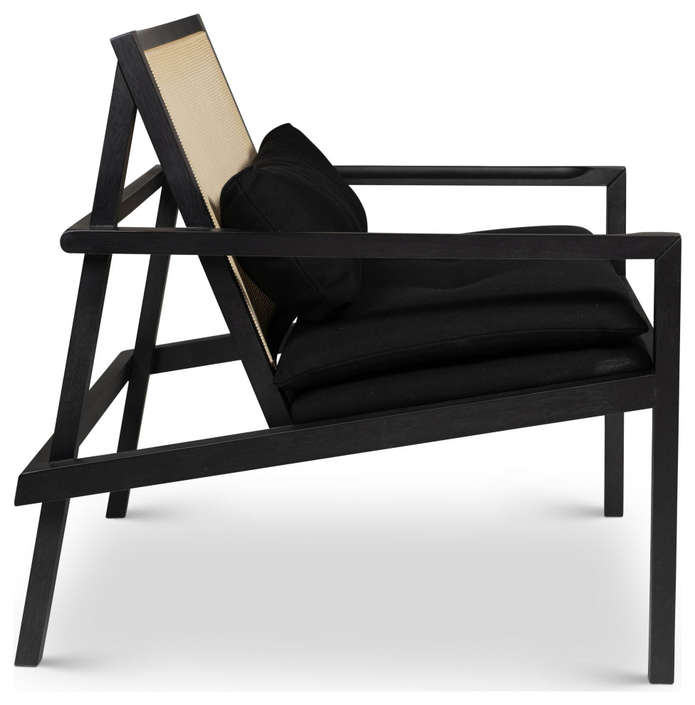 Modern Brazilian  Barra  Cane Lounge Chair   Tropical   Armchairs And Accent Chairs   by Urbia  Houzz