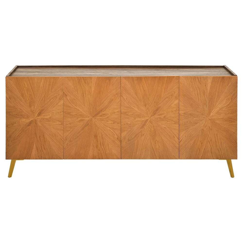 Moasis 63'' Solid Wood Sideboard TV Stand