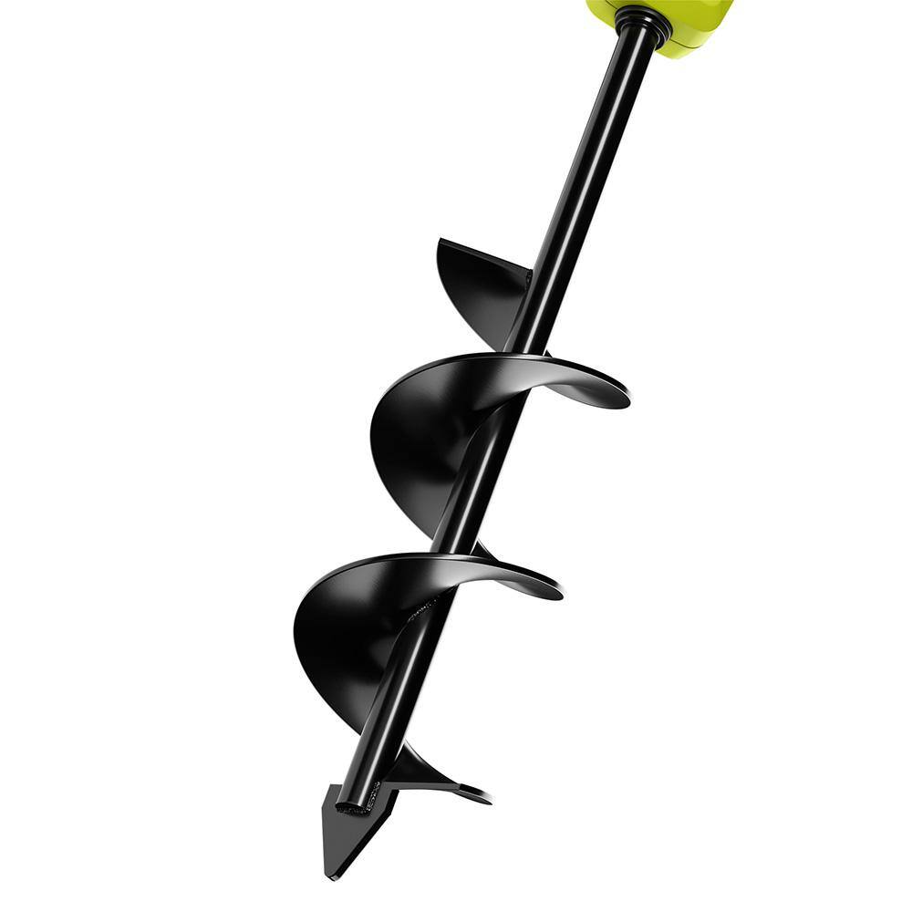 RYOBI ONE+ 18V Cordless Earth Auger with 3 in. Bit 2.0 Ah Battery and Charger P29160