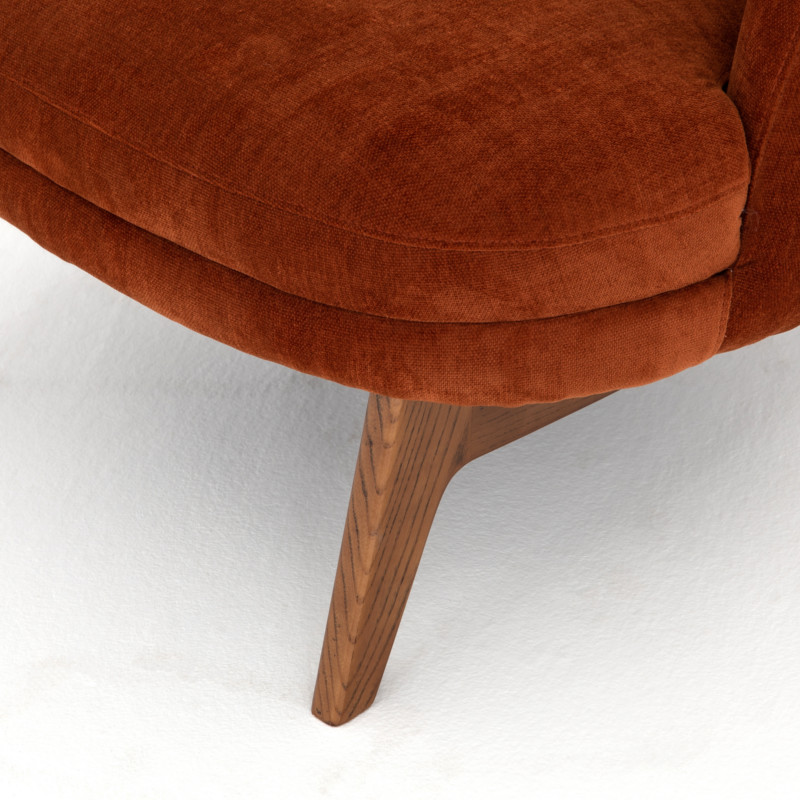 Garnet Chair   Midcentury   Armchairs And Accent Chairs   by Marco Polo Imports  Houzz