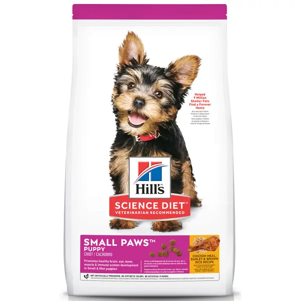 Hill's Science Diet Small and Toy Chicken Meal， Barley and Brown Rice Recipe Dry Dog Food