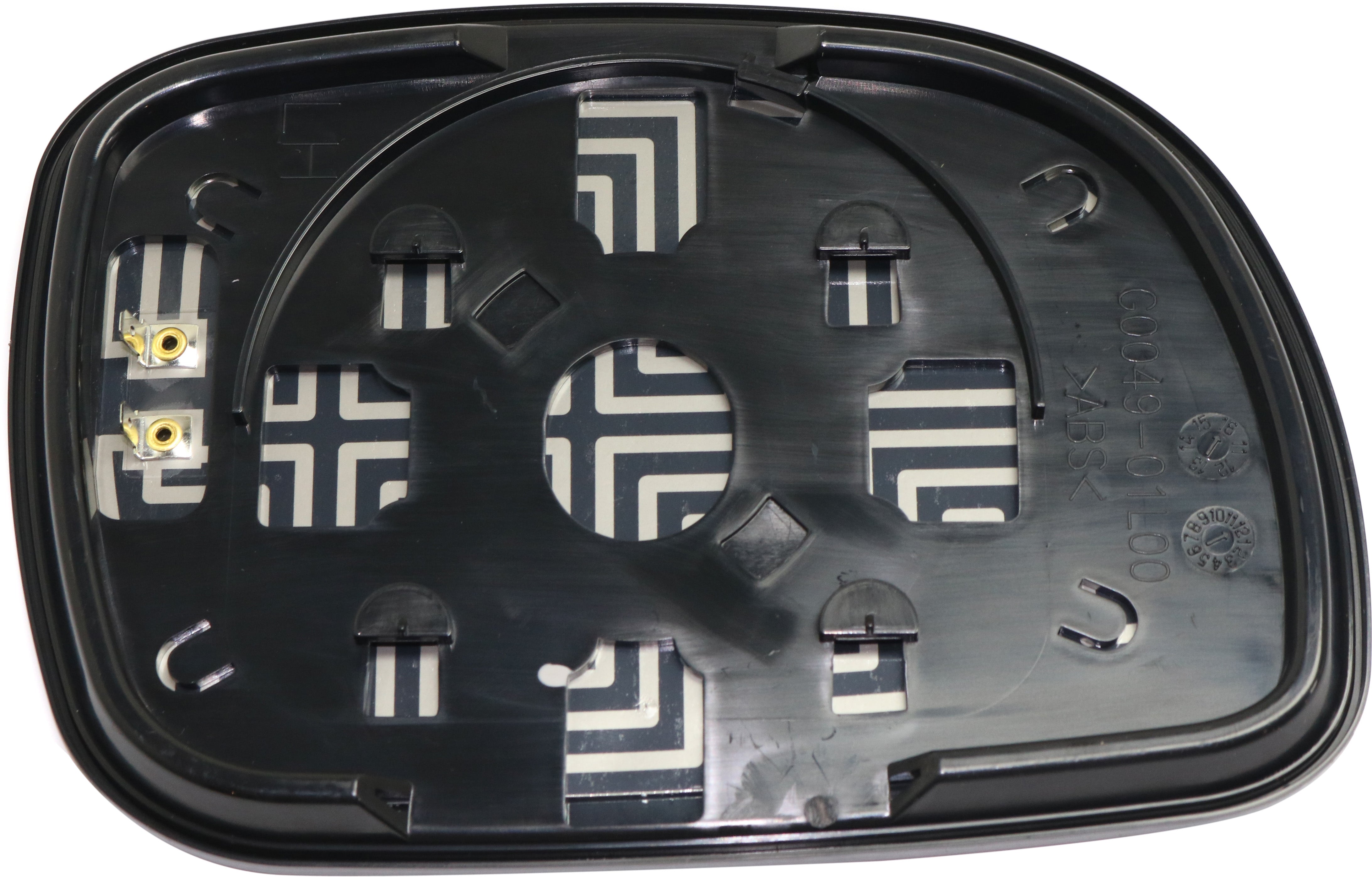 Mirror Glass Compatible With 1996-2007 Dodge Grand Caravan Chrysler Town and Country Left Driver Side Heated Kool-Vue