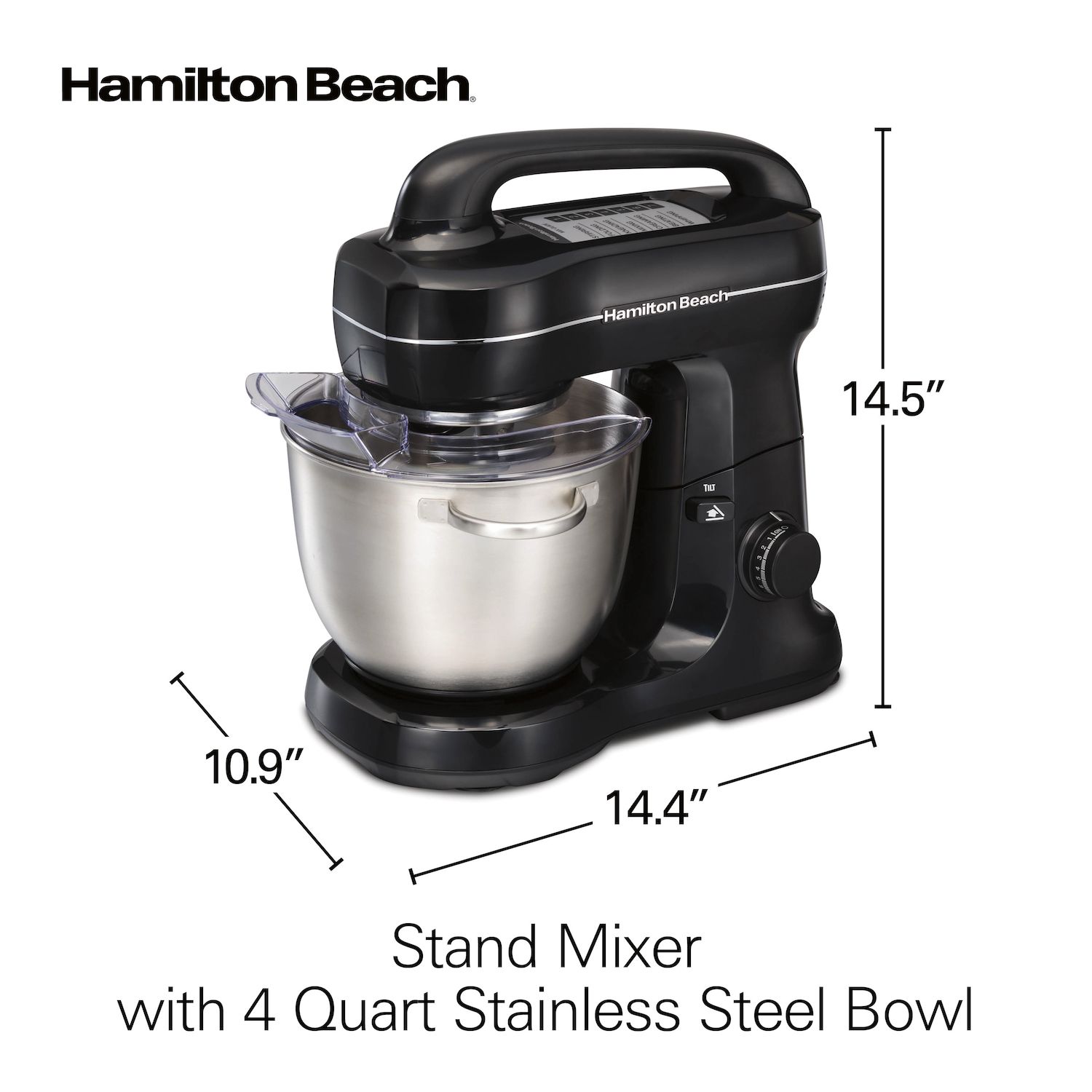 Hamilton Beach 4-quart Planetary Stand Mixer