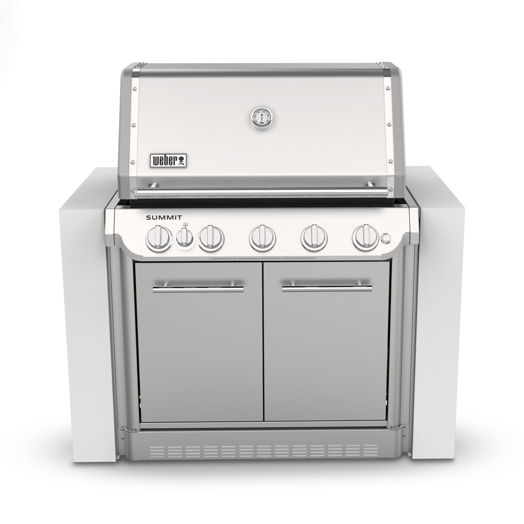 Weber 1500043 Summit® Sb38 S Built-In Gas Grill (Natural Gas) - Stainless Steel