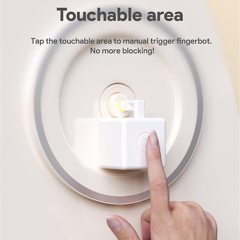 Tuya Zigbee Smart Fingerbot Plus Switch Button Pusher Smart Home Smart Life App Work