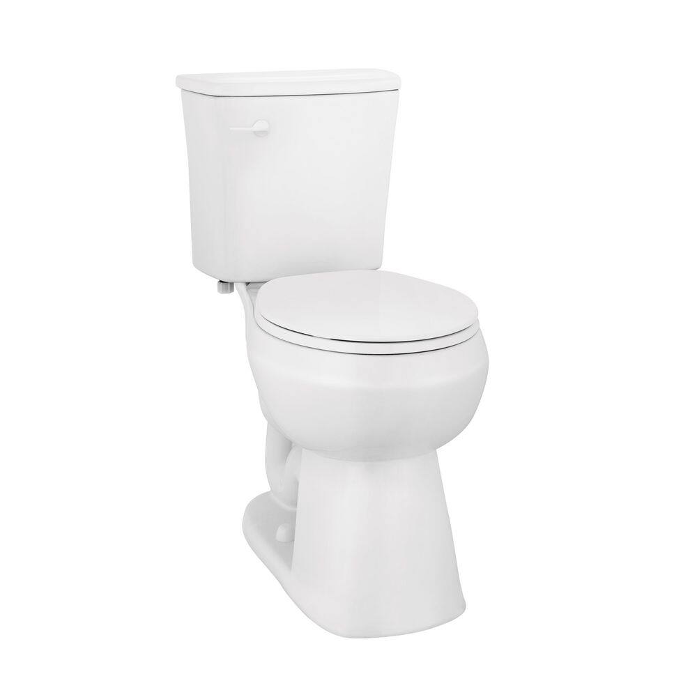 Niagara Stealth Shadow 2-piece 0.80 GPF Single Flush Round Front Toilet in. White Seat Not Included C33.200.01