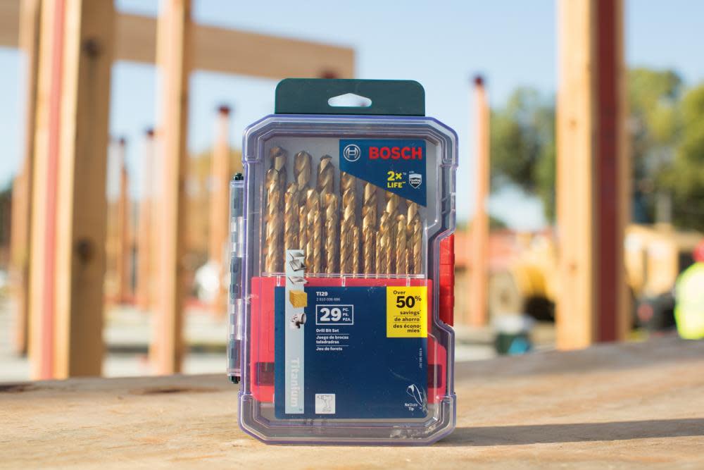 Bosch Titanium Metal Drill Bit Set 29pc ;