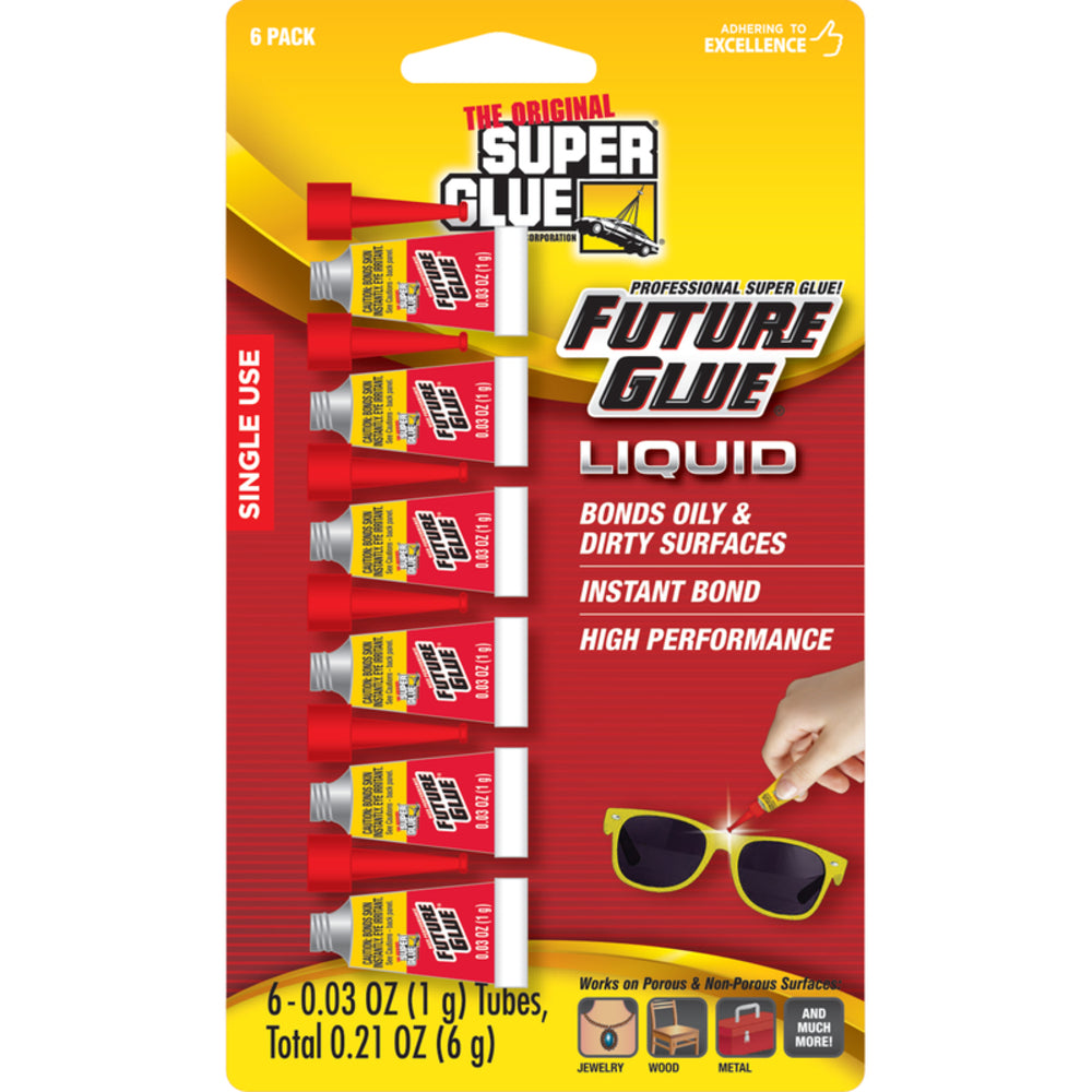 SUPER GLUE LIQUID 6PK