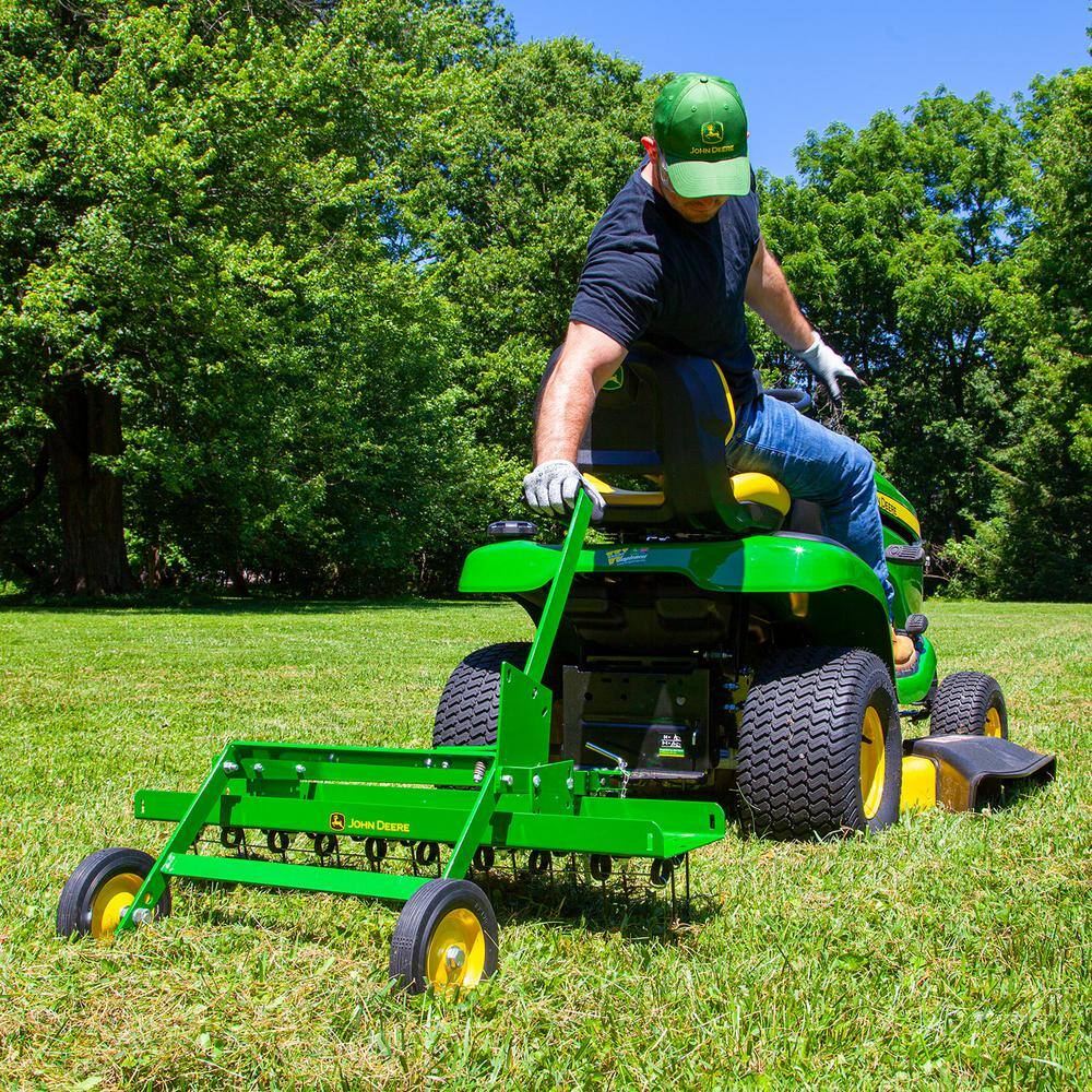 John Deere 40 in. Tow-Behind Thatcherator TA-40JD