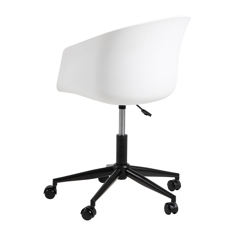 LIDAN Office Chair - White & Black