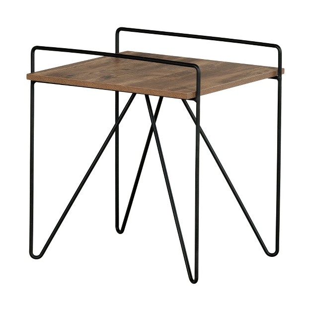 Slendel End Table Brown Oak South Shore