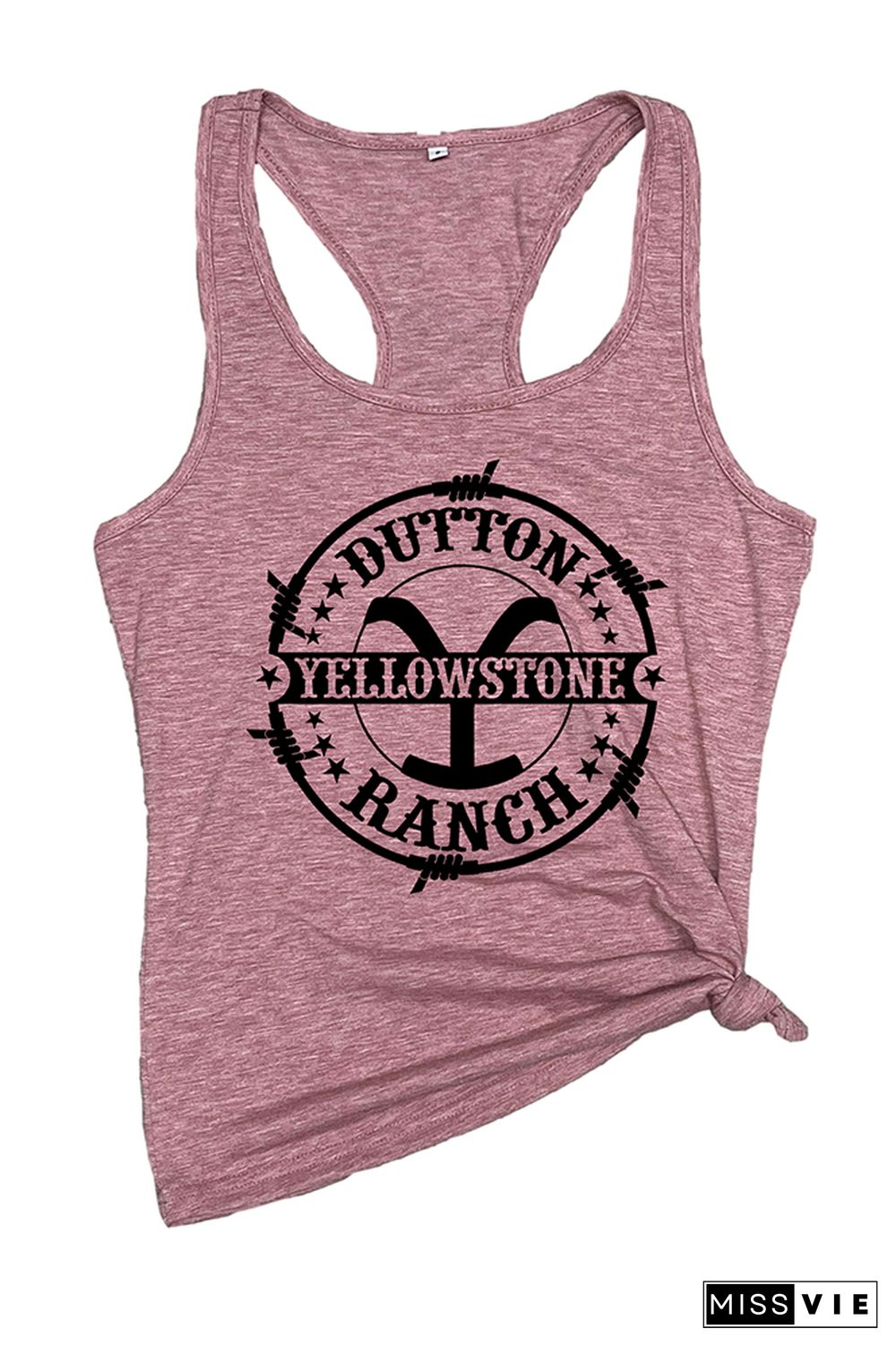 Dutton Ranch Yellowstone Sleeveless Tank Top Wholesale