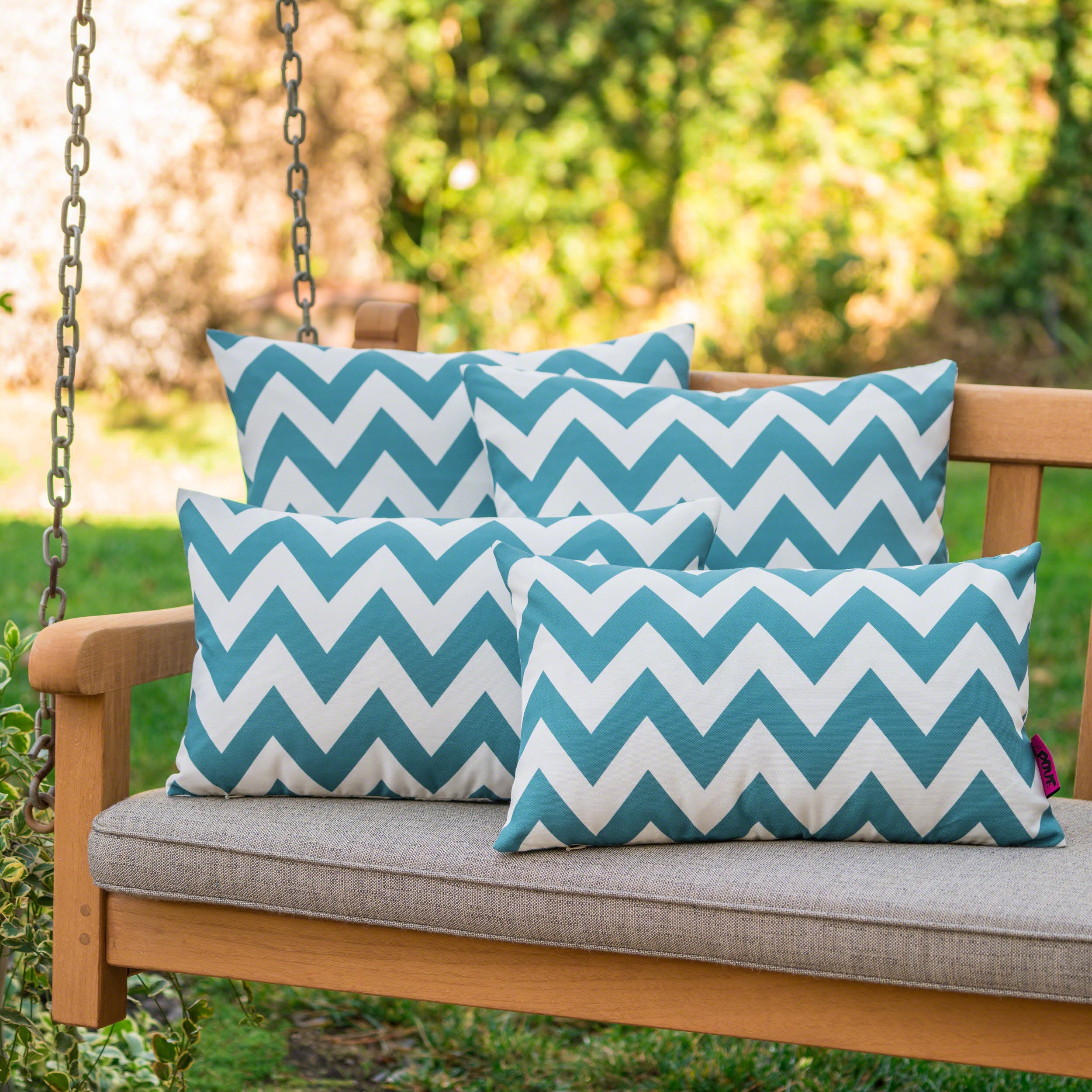 Embry Outdoor Water Resistant Square and Rectangular Pillows - Set of 4