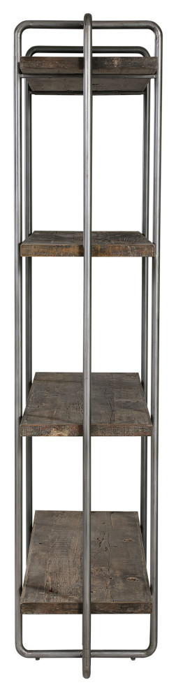 Uttermost Stilo Urban Industrial Etagere   Modern   Bookcases   by Zin Home  Houzz