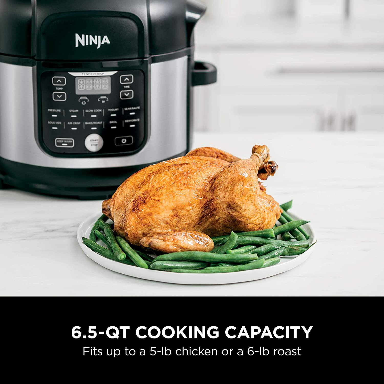 Ninja FD302 Foodi 11-in-1 Pro 6.5 qt. Pressure Cooker and Air Fryer