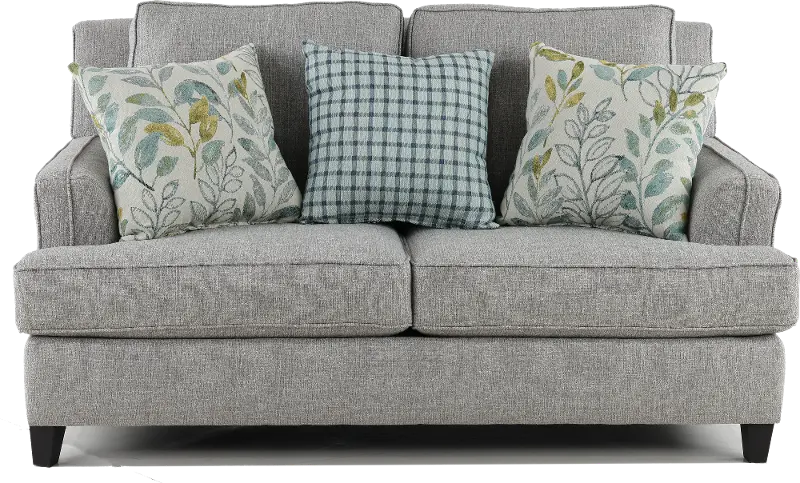 American Farmhouse Gray Loveseat