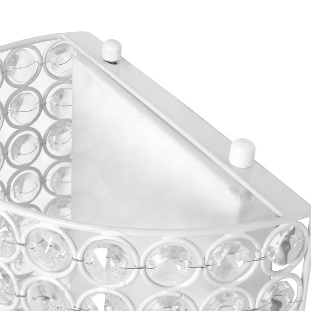 Modern Contemporary Crystal And Metal Wall Sconce Lalia Home