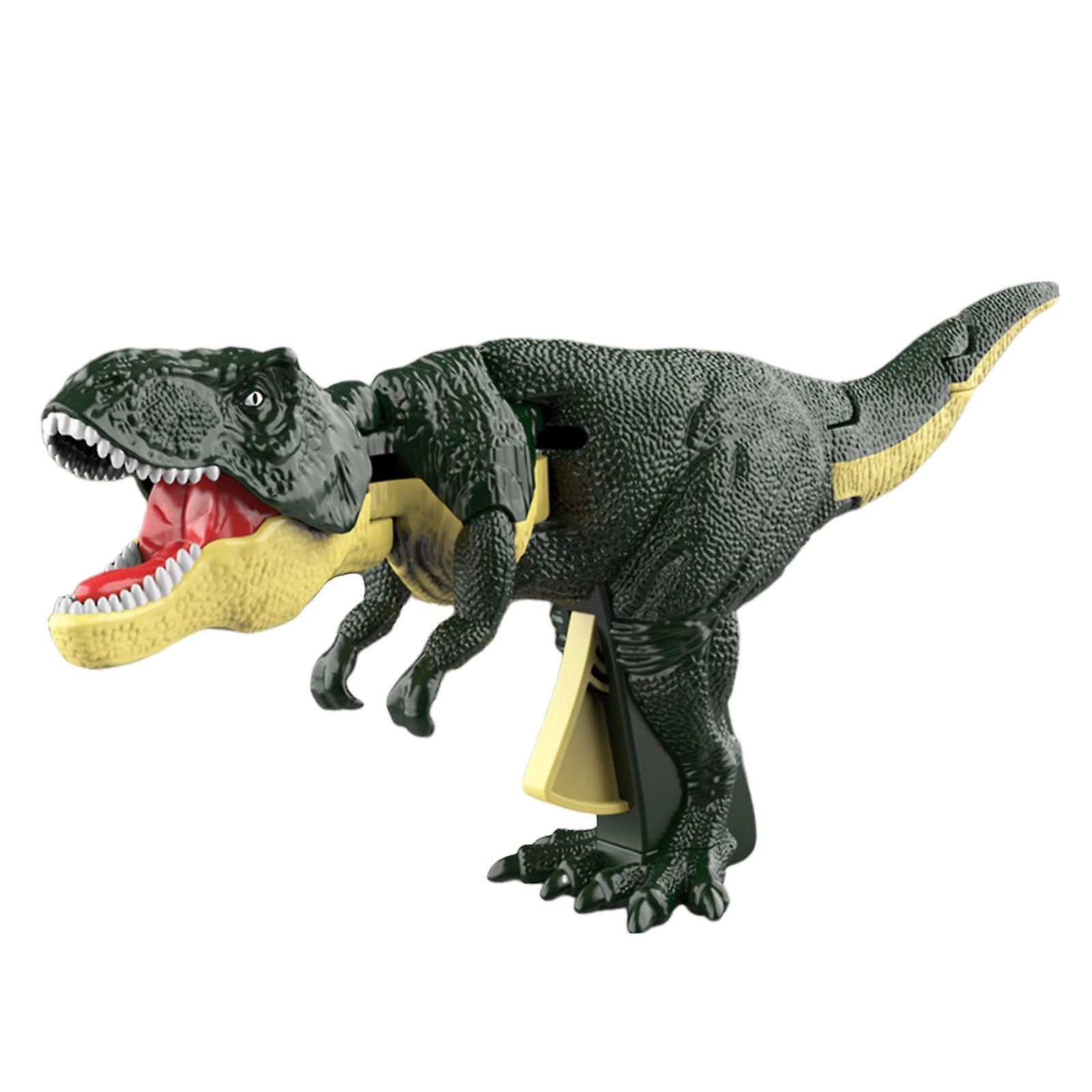 Dinosaur Robot Figure Simulated Dinosaur Toy For Desktop Party Birthday Gift Green