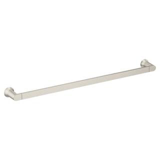 MOEN Genta 24 in. Towel Bar in Brushed Nickel BH3624BN