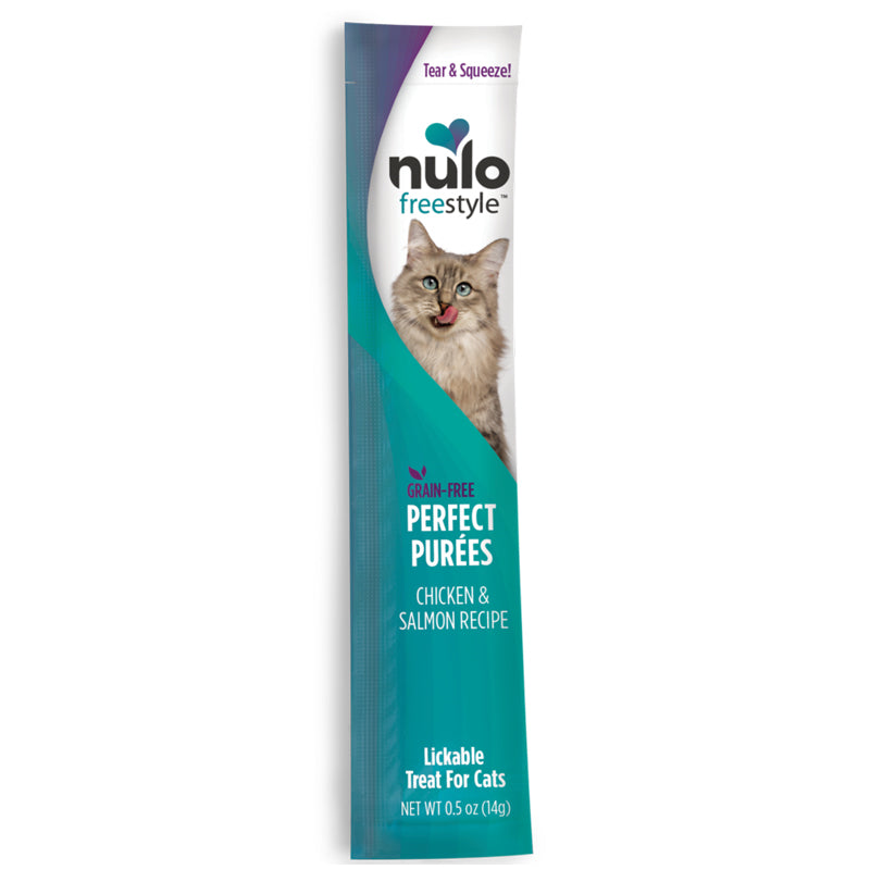 Nulo Freestyle Perfect Puree Chicken  Salmon Cat Treat