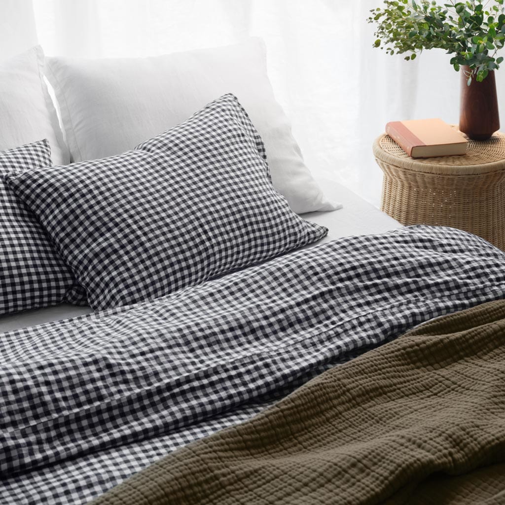 Stonewashed Linen Duvet Cover