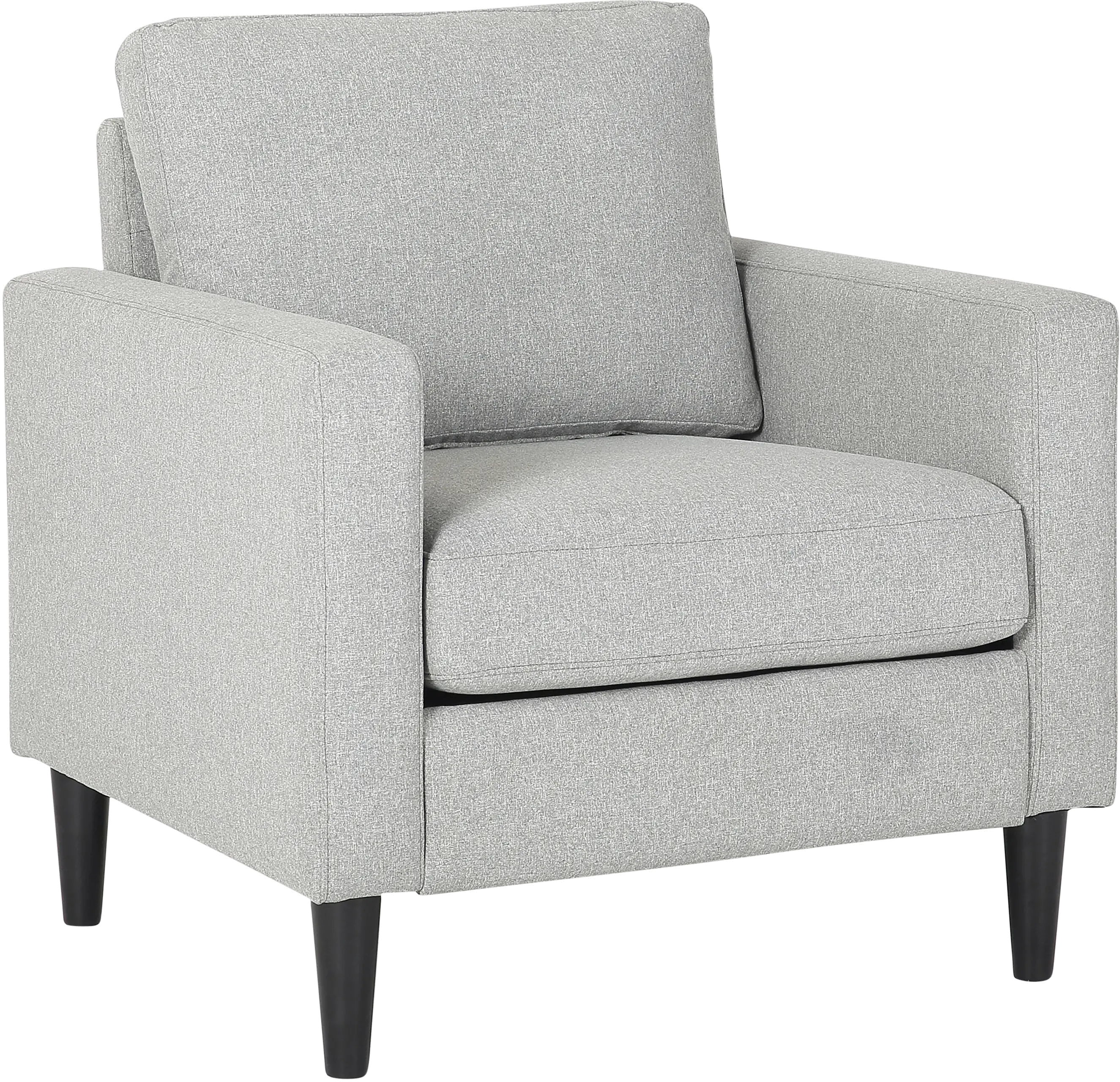 Wendy Contemporary Light Gray Accent Chair