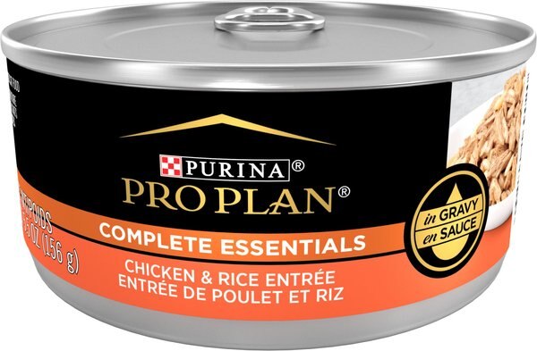 Purina Pro Plan Adult Chicken and Rice Entree in Gravy Canned Cat Food