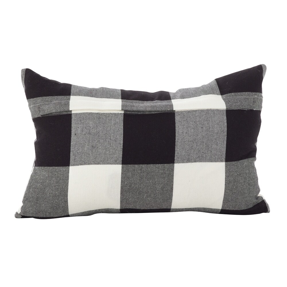 Buffalo Check Plaid Design Throw Pillow