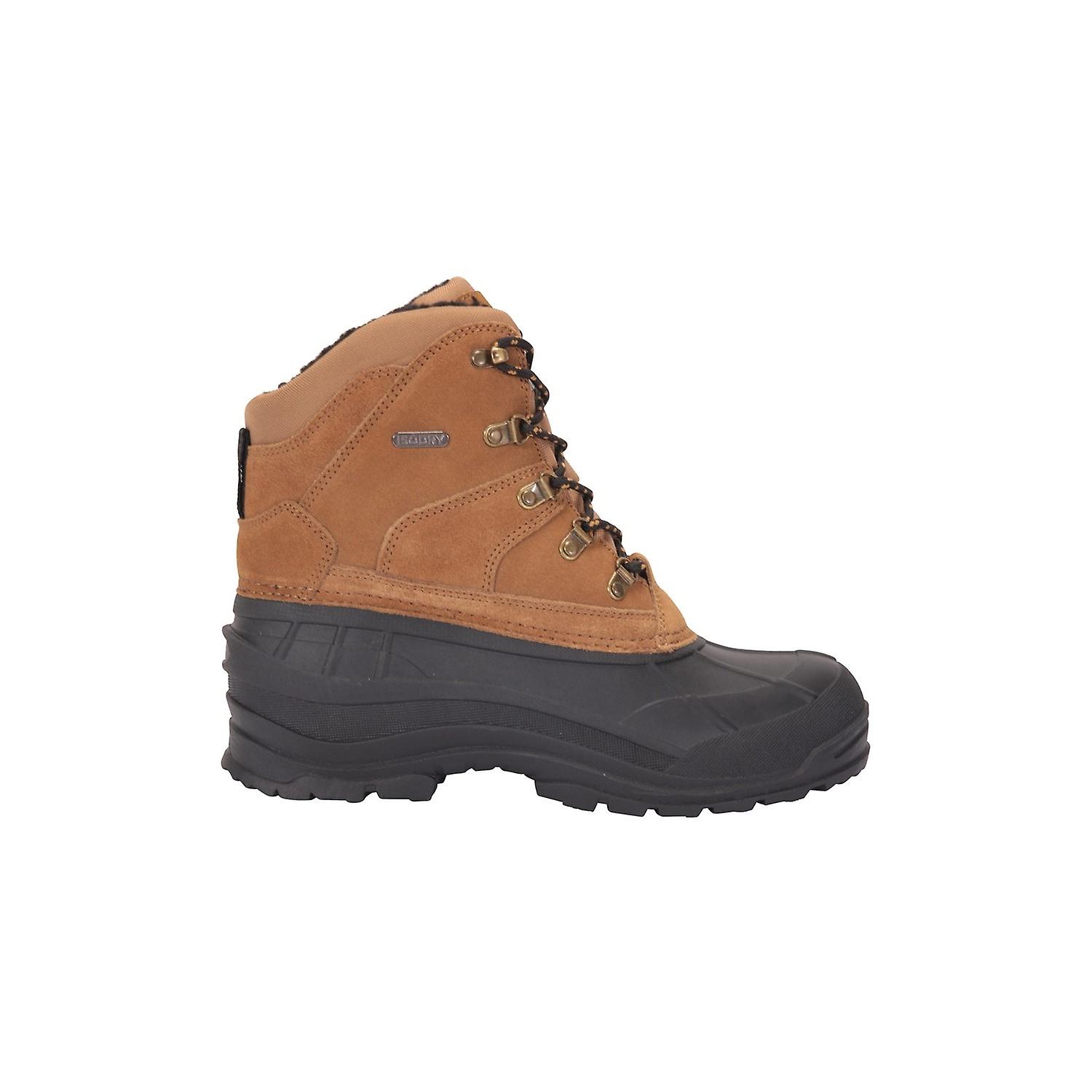 Mountain Warehouse Mens Range Cow Suede Snow Boots