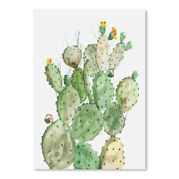 Americanflat Botanical Sunny Cactus By Pi Creative Art Poster