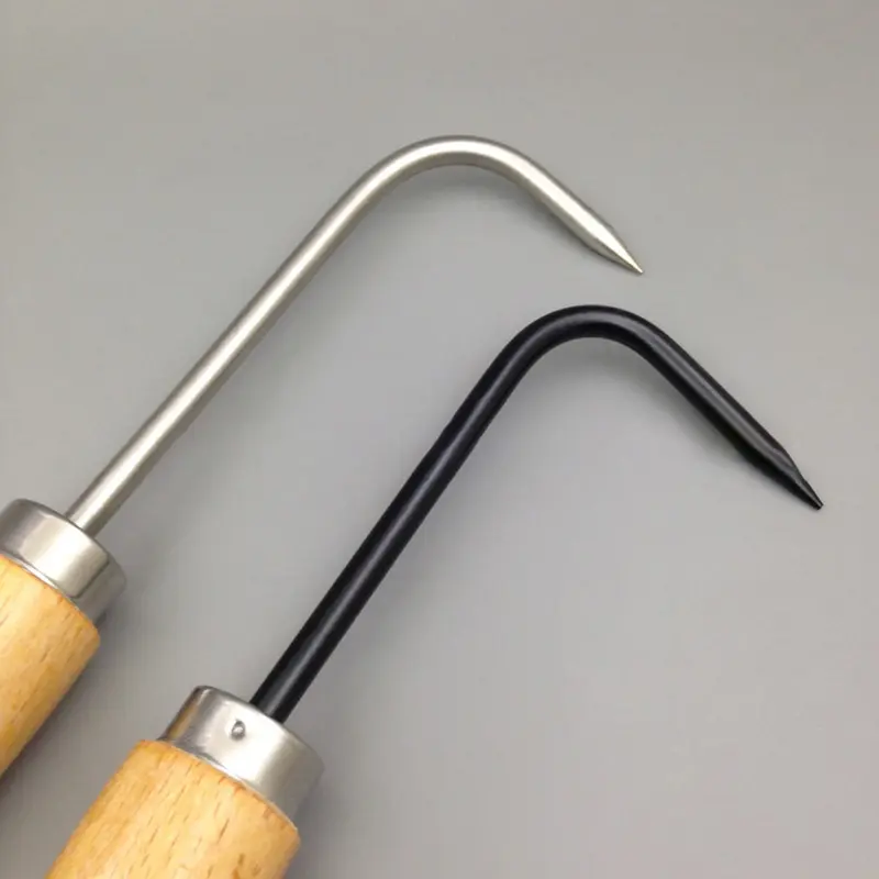 High Quality Handle Weeder Garden Hand Weeding Tool Single Claw Root Hook