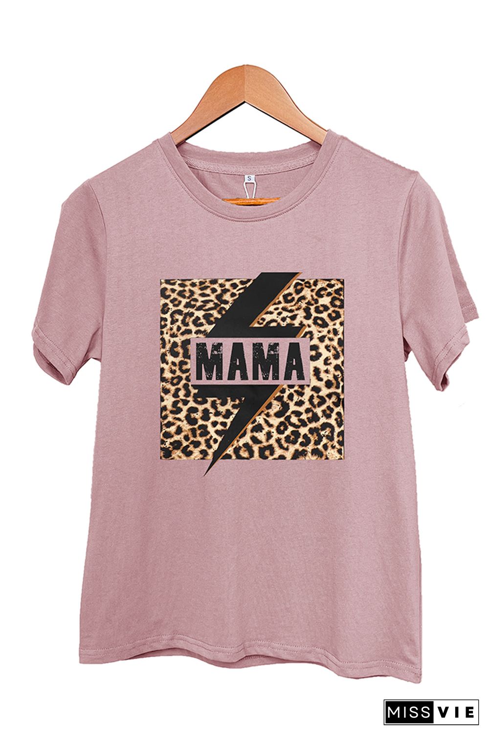 MAMA lightning Short Sleeve Graphic Tee Wholesale