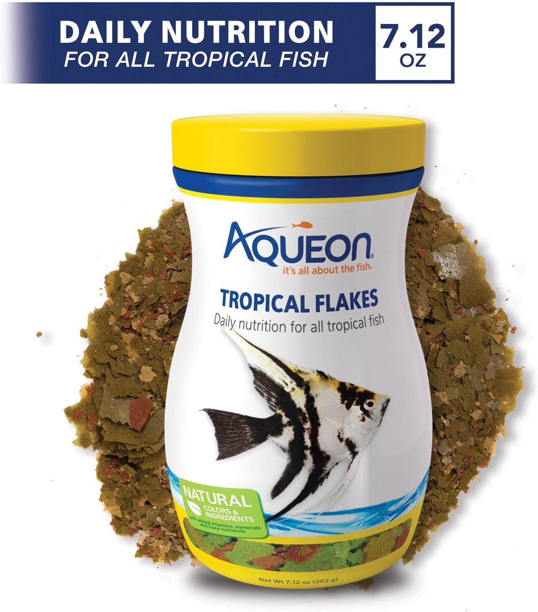 Aqueon Tropical Flakes Freshwater Fish Food