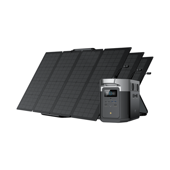 EcoFlow DELTA Max 2000 + 160W Portable Solar Panel