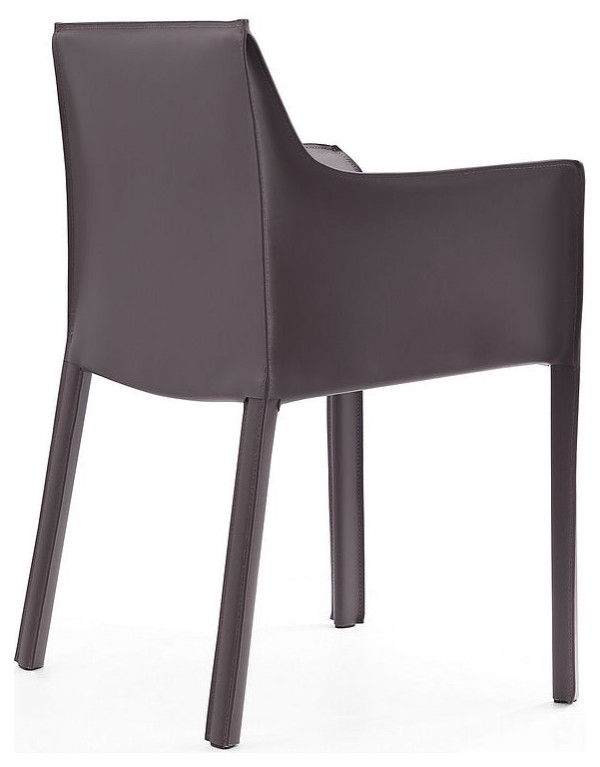 Vogue Arm Chair  Clay  Set of 2   Contemporary   Dining Chairs   by Kolibri Decor  Houzz