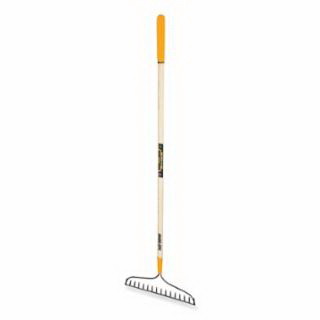 True Temper 2811600 15 Tine Bow Rake Cushion Grip