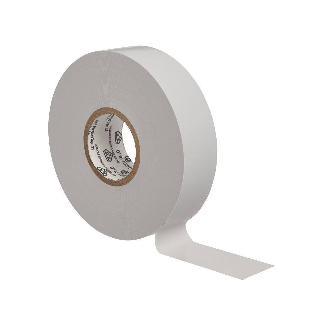 Scotch 34 in. x 66 ft. Gray Vinyl Electrical Color Coding Tape 35 GRAY