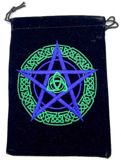 AzureGreen RV57082  (set of 10) 5x 7 Pentagram B...