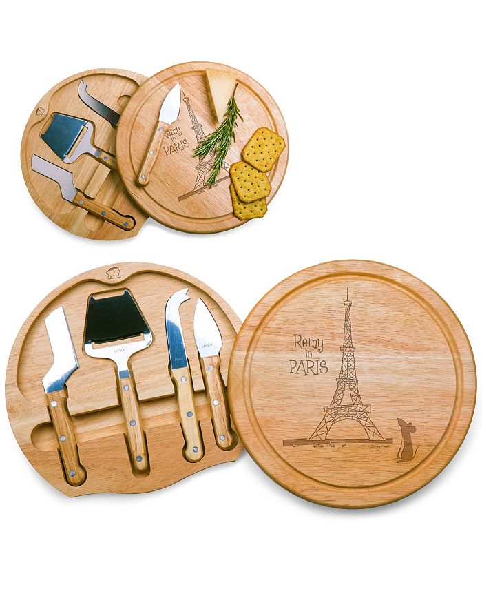 Disney Ratatouille Circo Cheese Cutting Board Tools Set