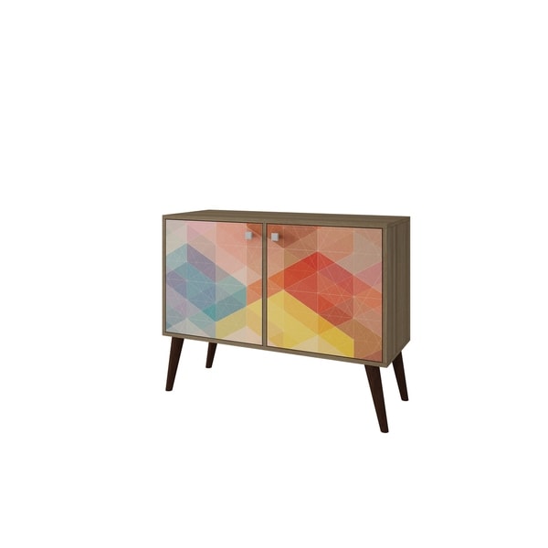 2- Piece Mid-Century Modern Avesta Double Side Table