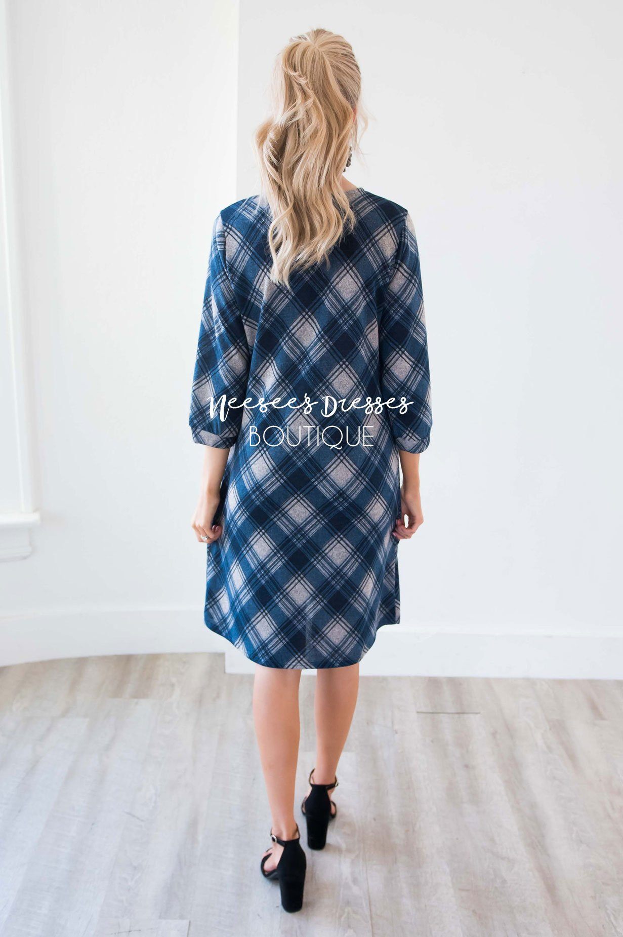 The Teresia Plaid Swing Dress