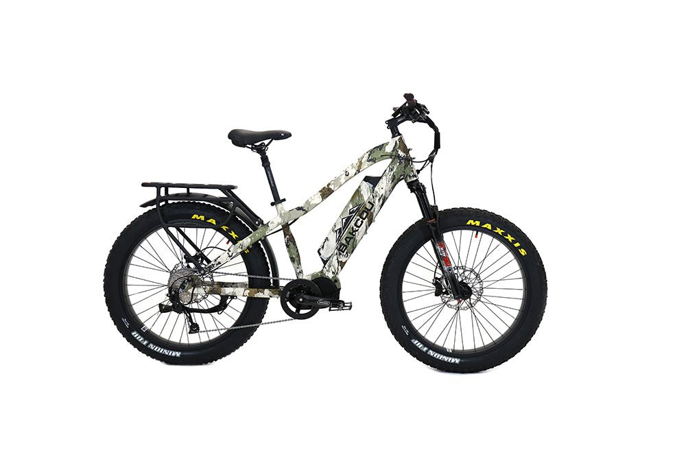 Bakcou Mule Elite Electric Hunting Bike Bafang Ultra Mid Drive Motor