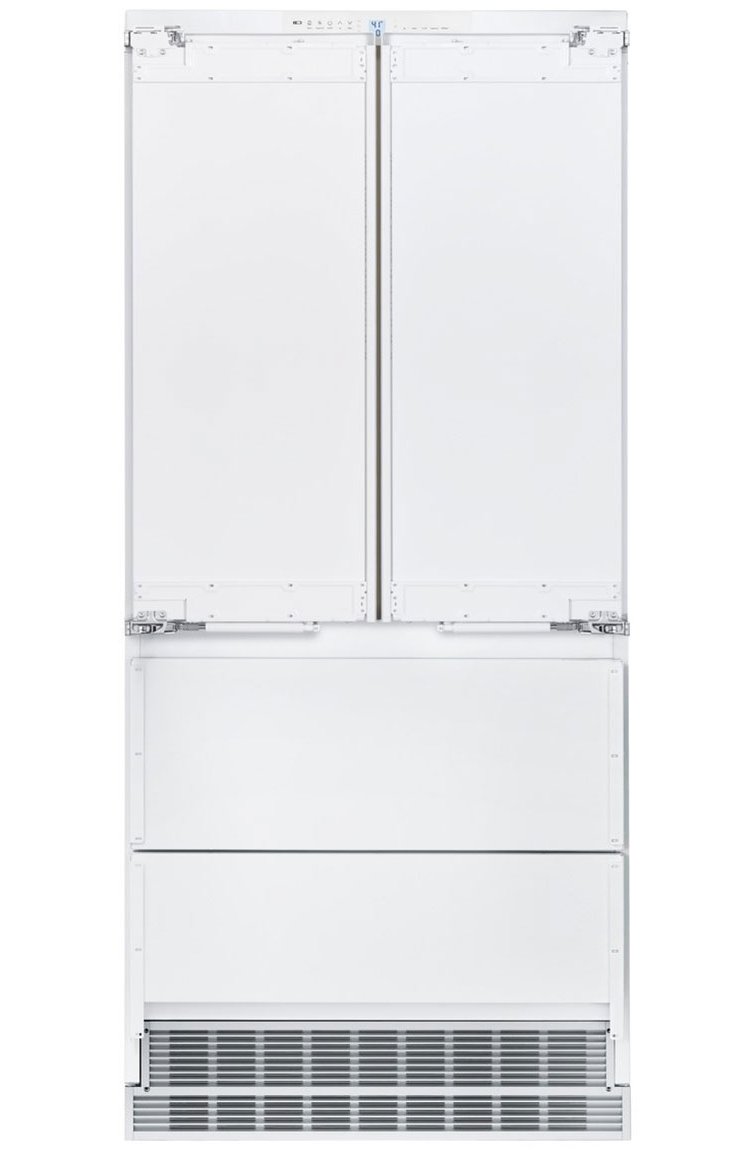 Liebherr 19.5 Cu. Ft. Built-In Refrigerator-Freezer with NoFrost and Custom Panels