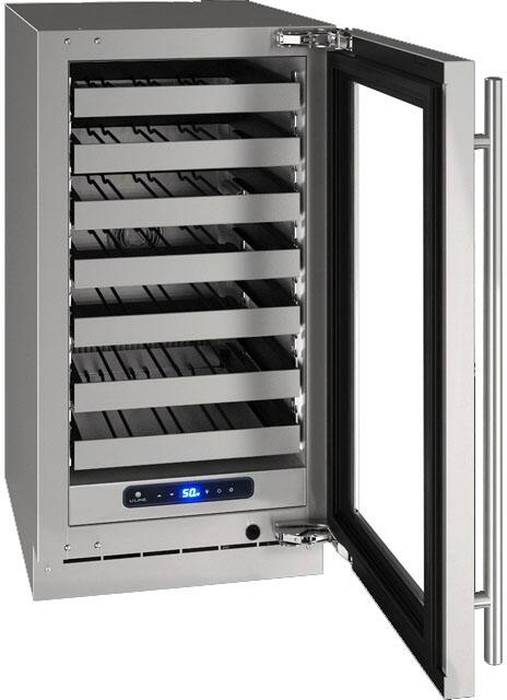 U-Line UHWC518SG01A 5 Class Series 18 Inch Stainless Steel Wine Cooler